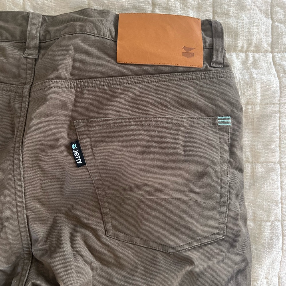 Jetty Mens size 32 flannel lines pants
